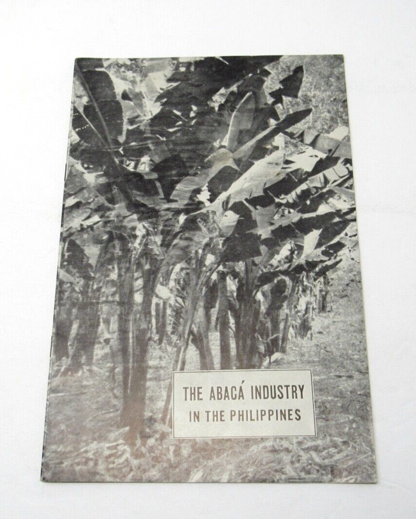 Golden Gate International Expo Brochure 1939 Abaca Industry in Phillipines EXLT