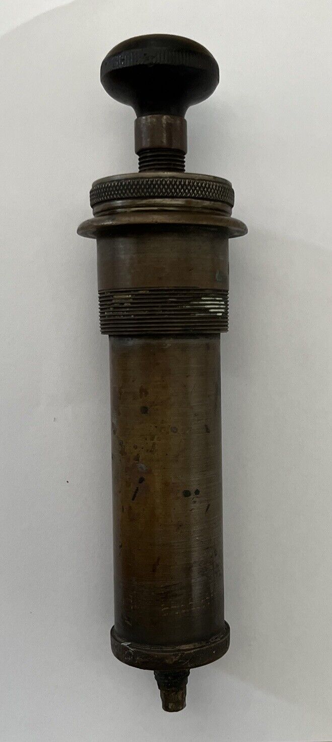 Vintage Brass Grease Pump Gun