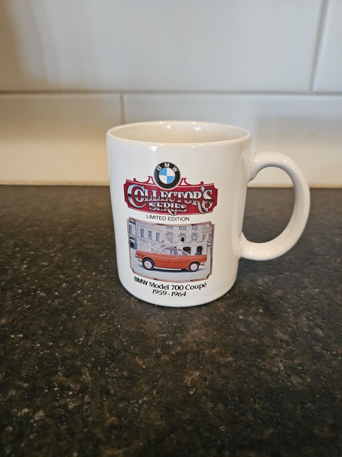 BMW Collector's Series Coffee Mug Model 700 1959-1964 Limited Edition 88 Of 3000