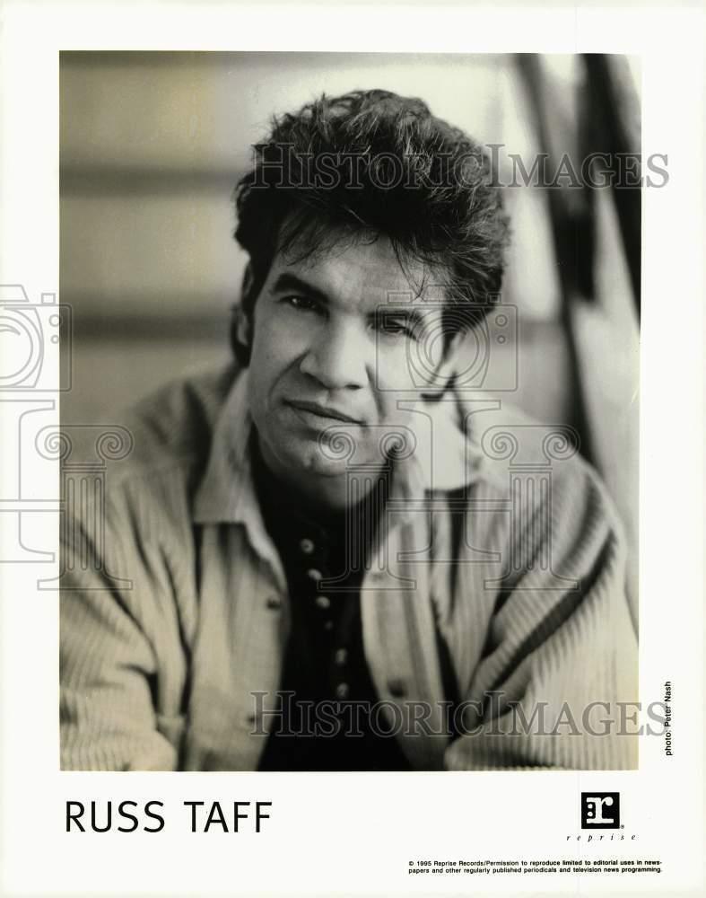 1995 Press Photo American gospel singer and songwriter, Russ Taff - lra05937