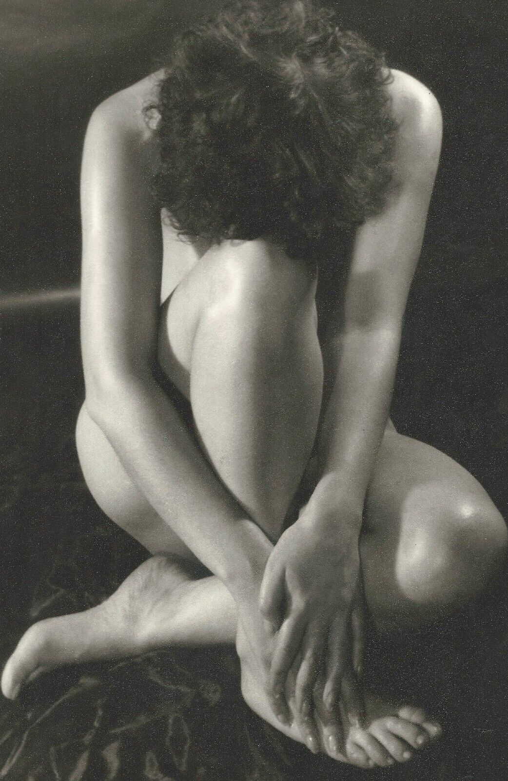 Victor Elschansky (1913-1981) - Vintage Silver Print - circa 1950 - Nude
