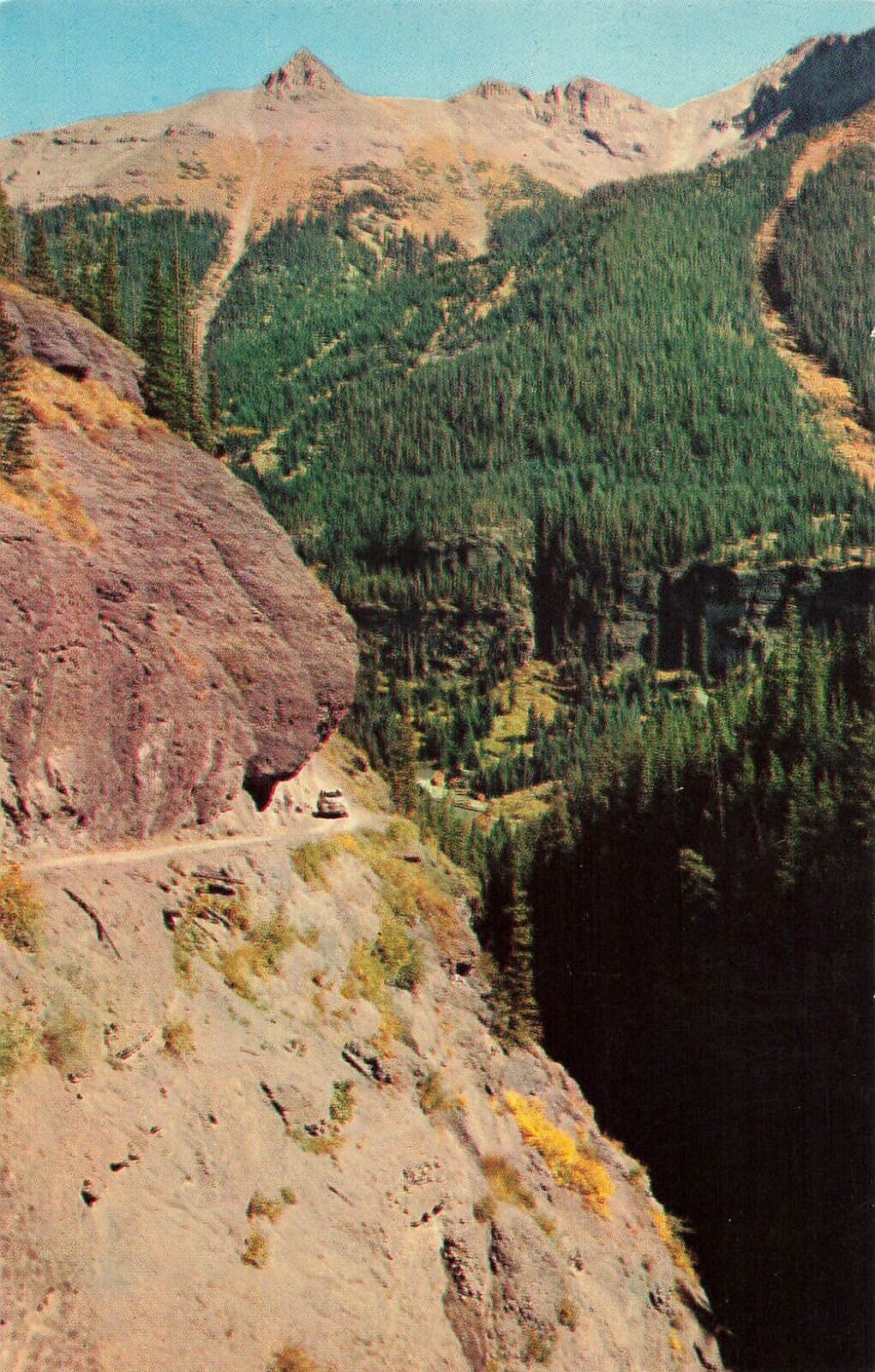 Postcard Ouray, Colorado: San Juan Mountains, Camp Bird, Million Dollar Highway