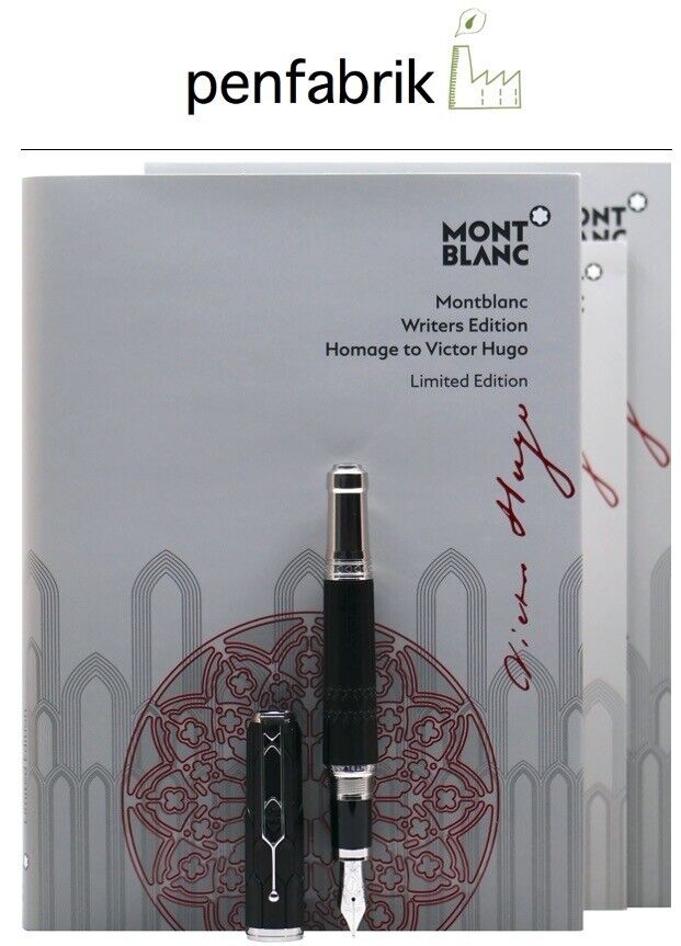 MONTBLANC - Writers Edition - Homage to Victor Hugo - Fountain Pen 125510 New