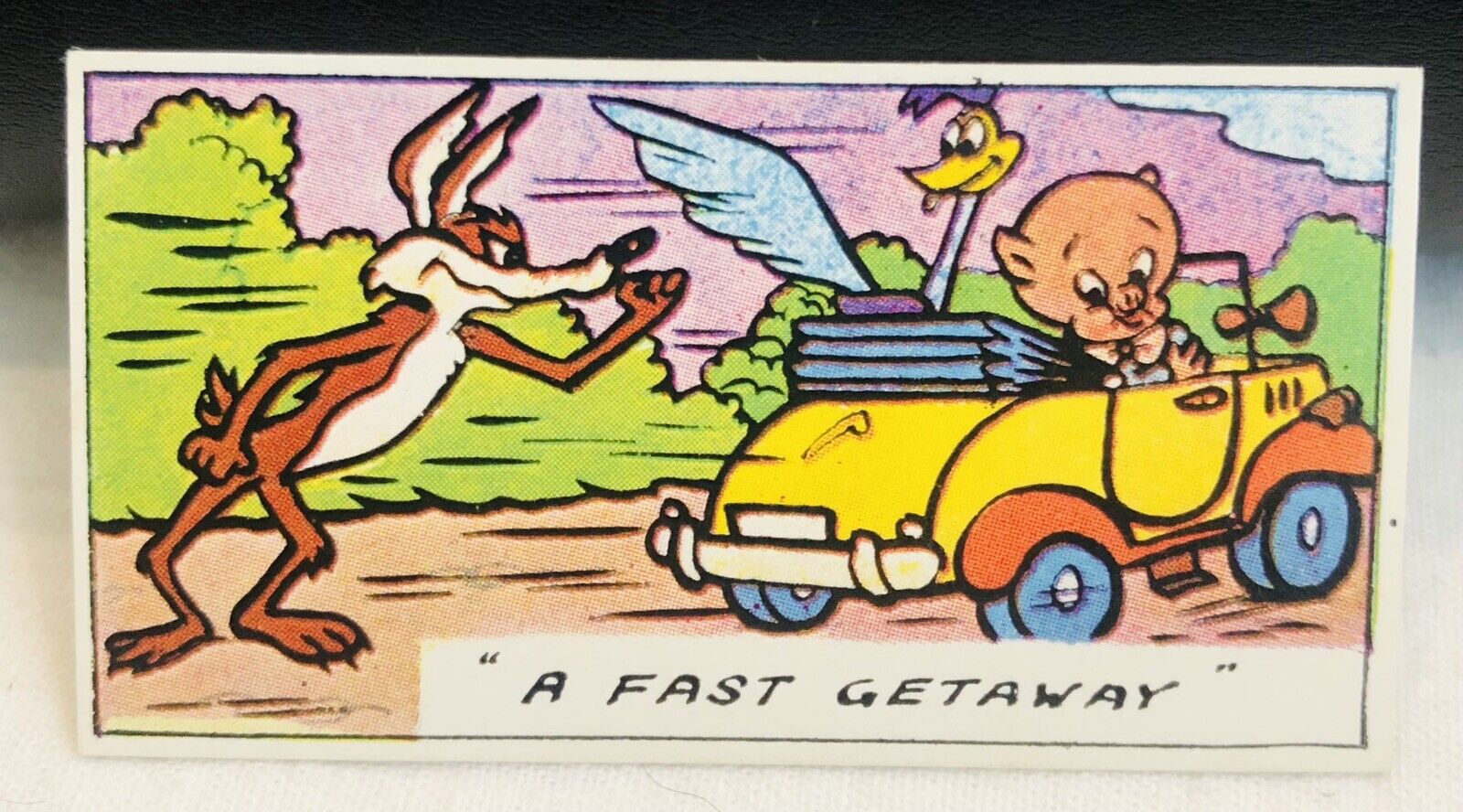 1963 Primrose Looney Tunes Trading Card #47 Wile E. Coyote Rookie