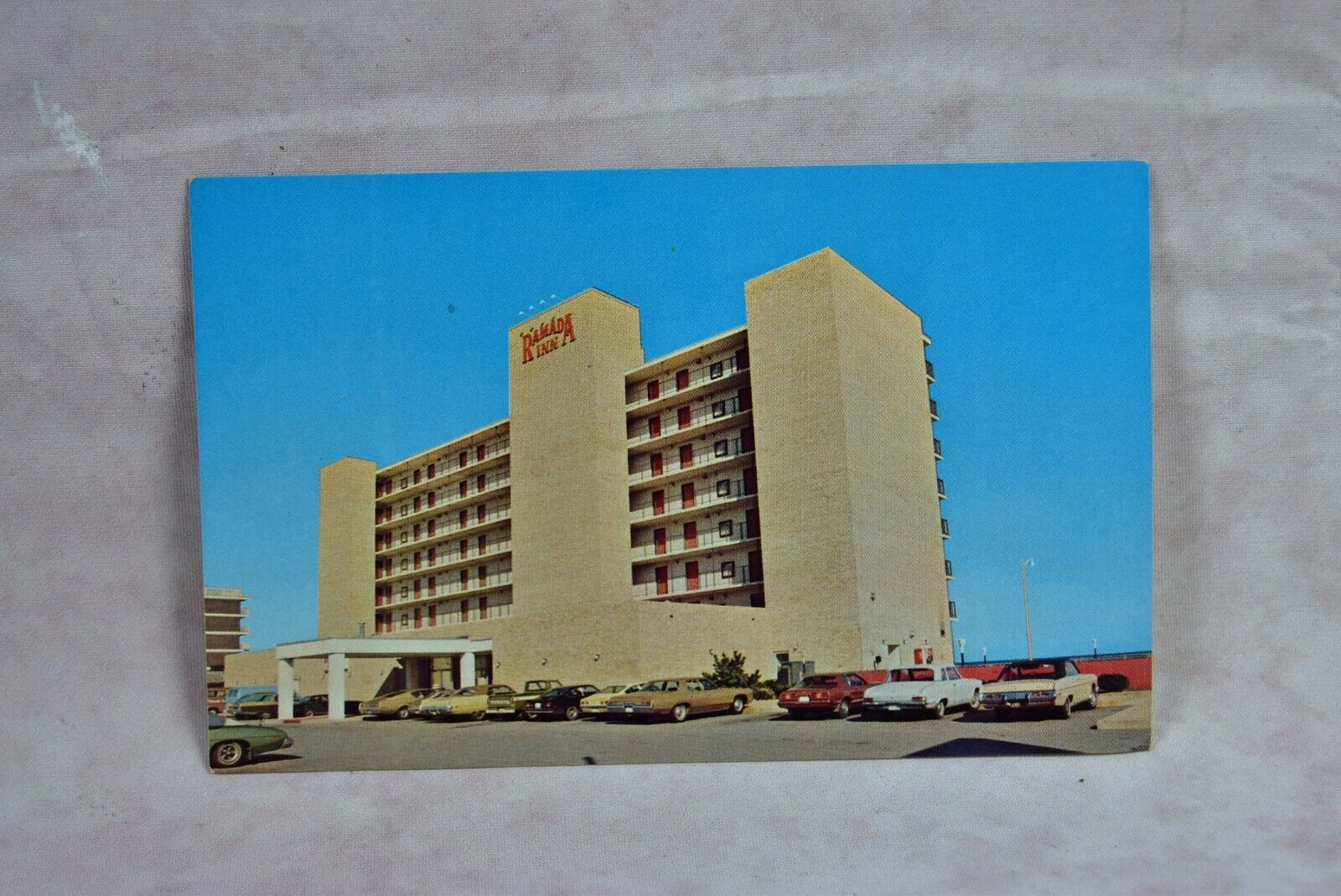 Vintage Postcard Ramada Inn Oceanfront Virginia Beach