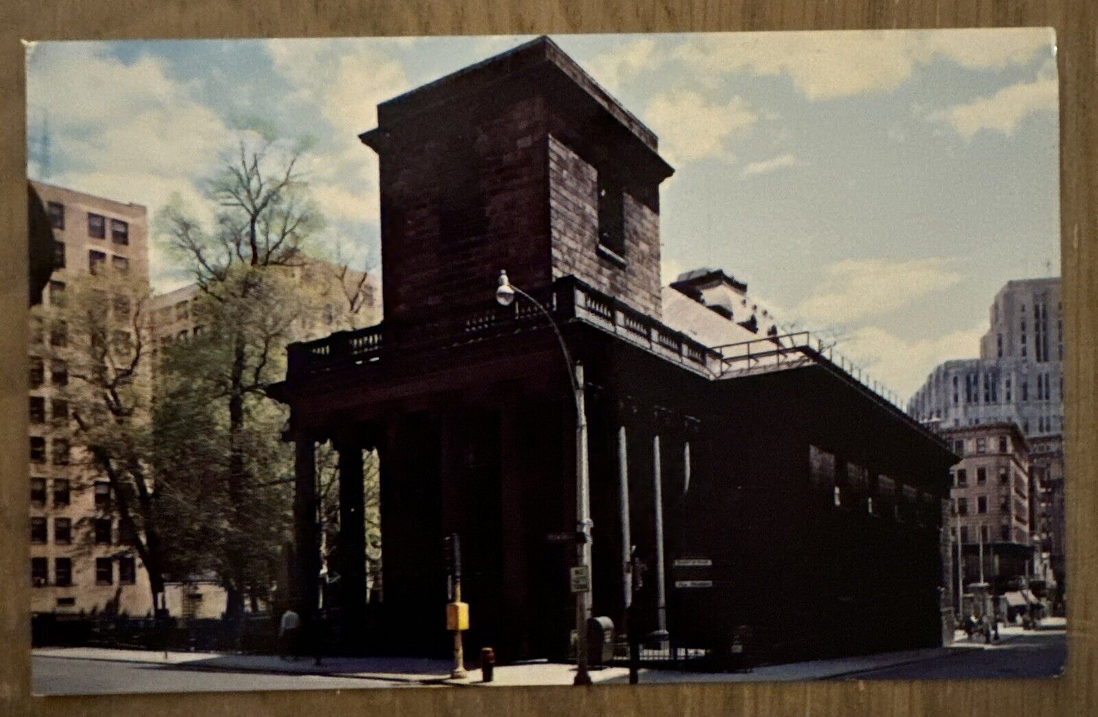 Vintage Massachusetts Chrome Postcard Boston King\'s Chapel Freedom Trail