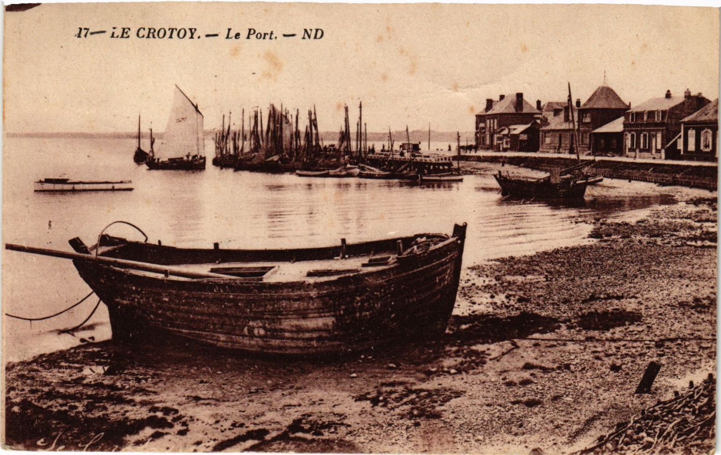 CPA Le CROTOY - Le Port (295173)
