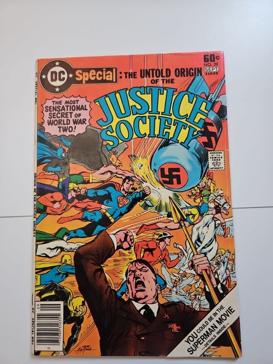 DC Special The Untold Origin Of Justice Society #29 DC COMICS 1977