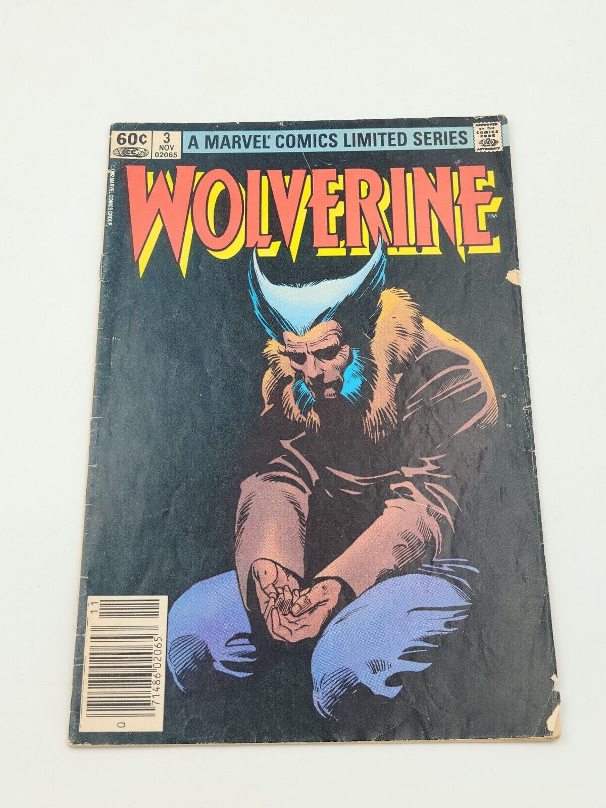 Wolverine #3 Frank Miller Mini Series Nov 1982 Marvel Comics MCU Disney+