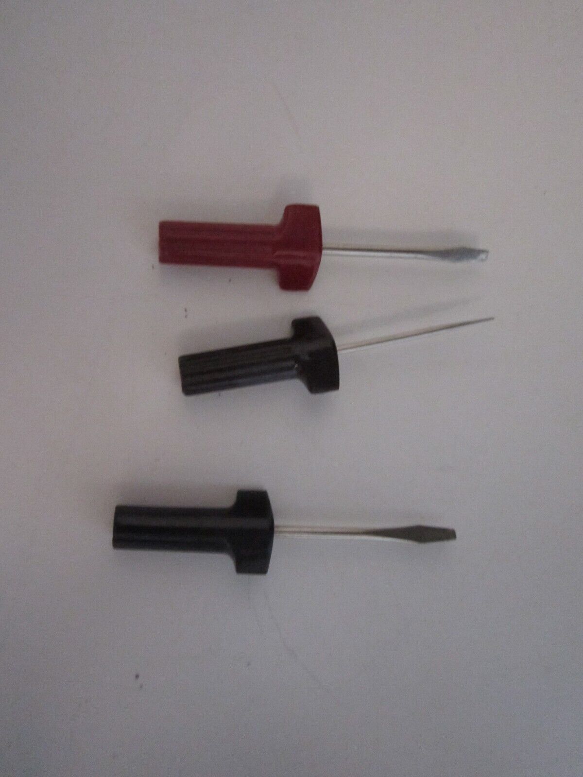 (Lot of 3) Vintage Sewing Machine Tension Screwdrivers + Pointy Jabby Thingie