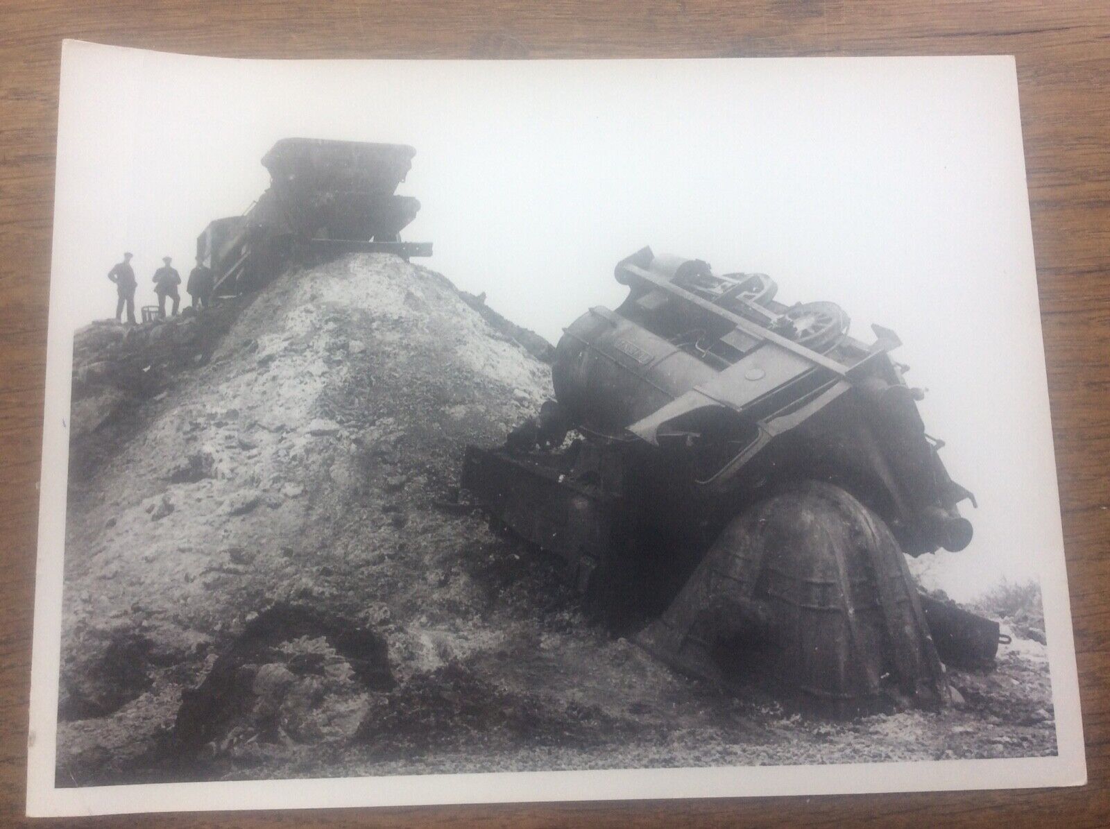 Scunthorpe British Steel Photograph Print Disaster Accident Railway JL Ltd  8x6”