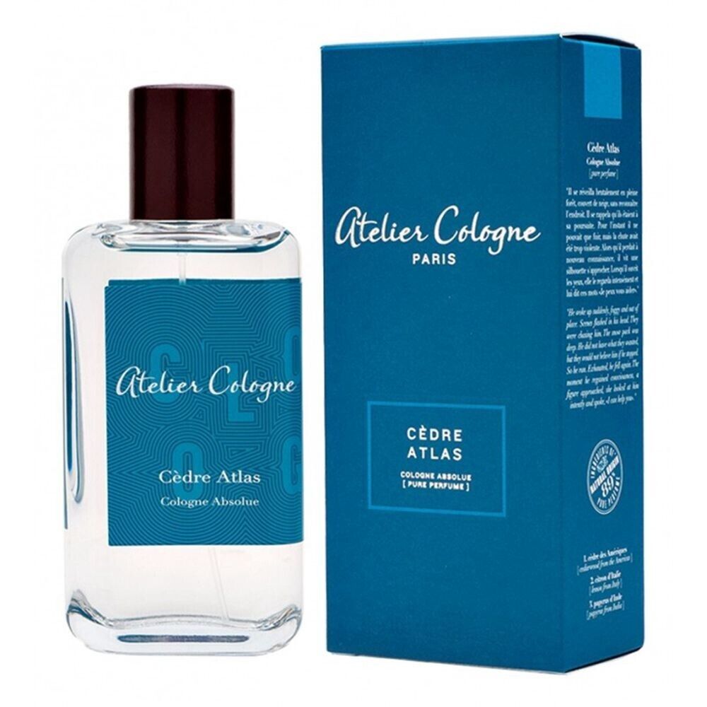 New in Box Cedre Atlas Cologne Absolue AtelIer Cologne 3.3 Oz Perfume for Women