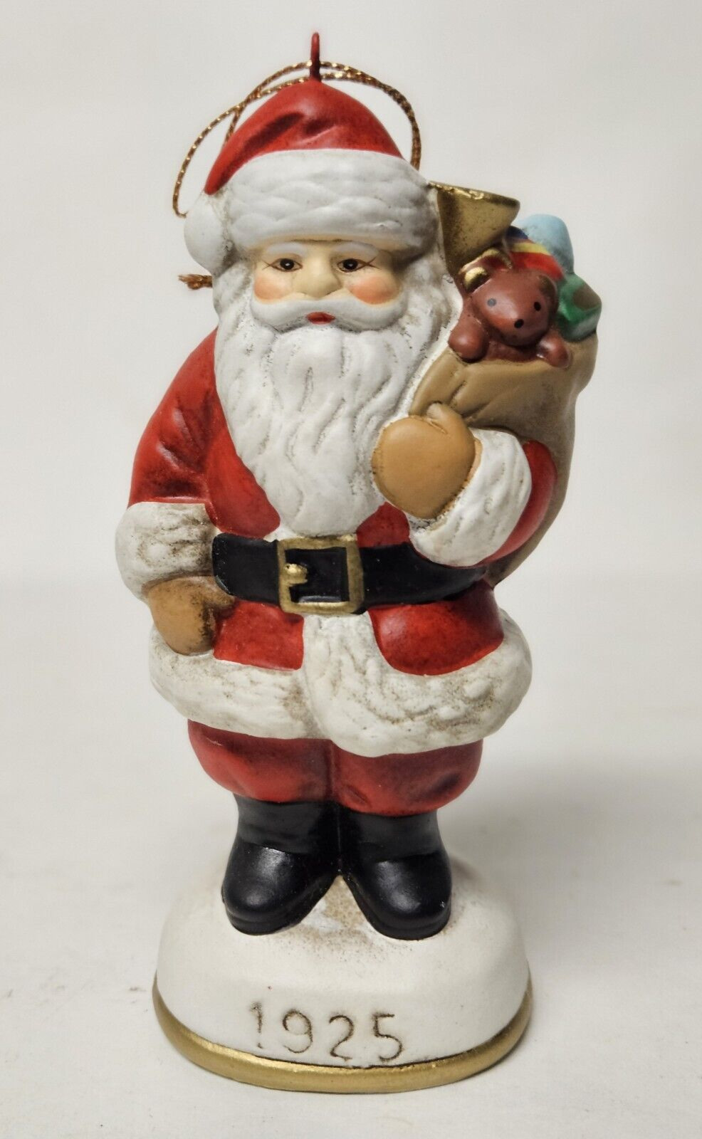 Vintage 1983 Christmas Eve Inc. Santa Ornaments 5\