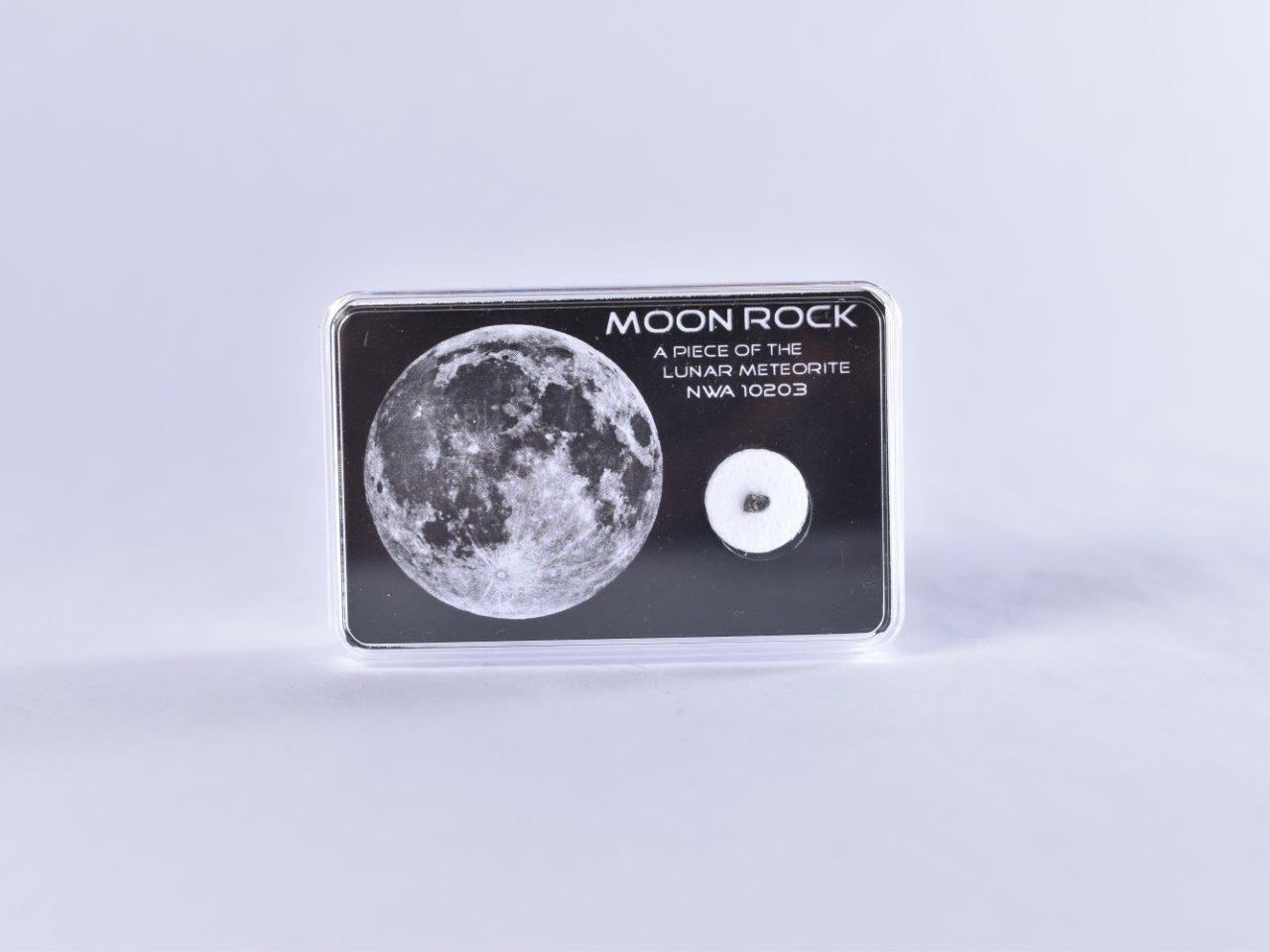 Moon Rock Meteorite NWA 10203, Own A Real Piece of The Moon Lunar Meteorite