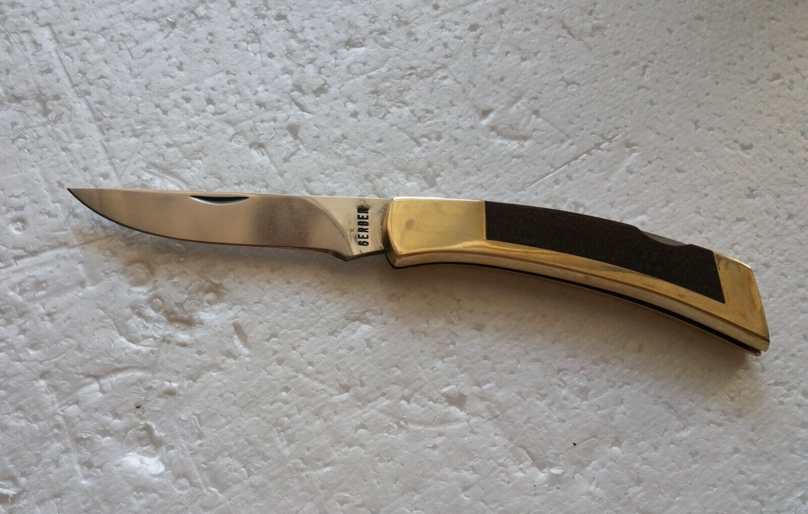Gerber Sportsman II 2 Vintage Lockback Folding Hunting Pocket Knife USA 1980\'s