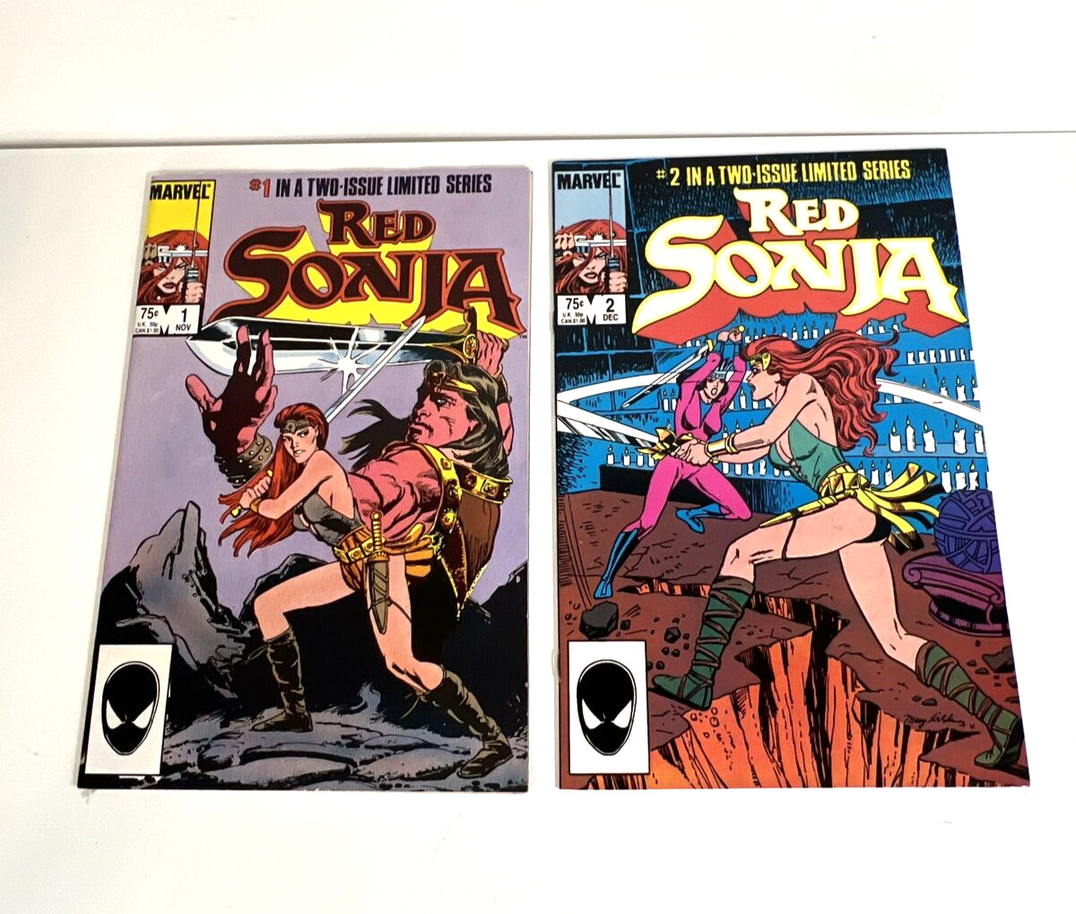 Marvel RED SONJA #1 & #2 The Movie (SCHWARZENEGGER) Complete Limited Series