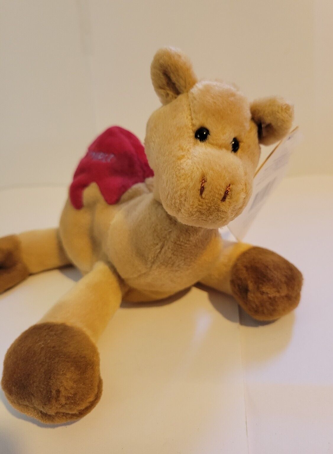 Vintage 1998 Mary Meyer Girl Scouts Be Prepared Camel Beanie Plush