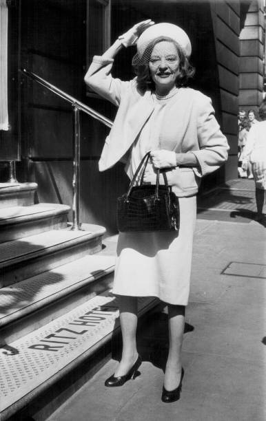 Actress Tallulah Bankhead Arriving At The Ritz Hotel In London Old Photo