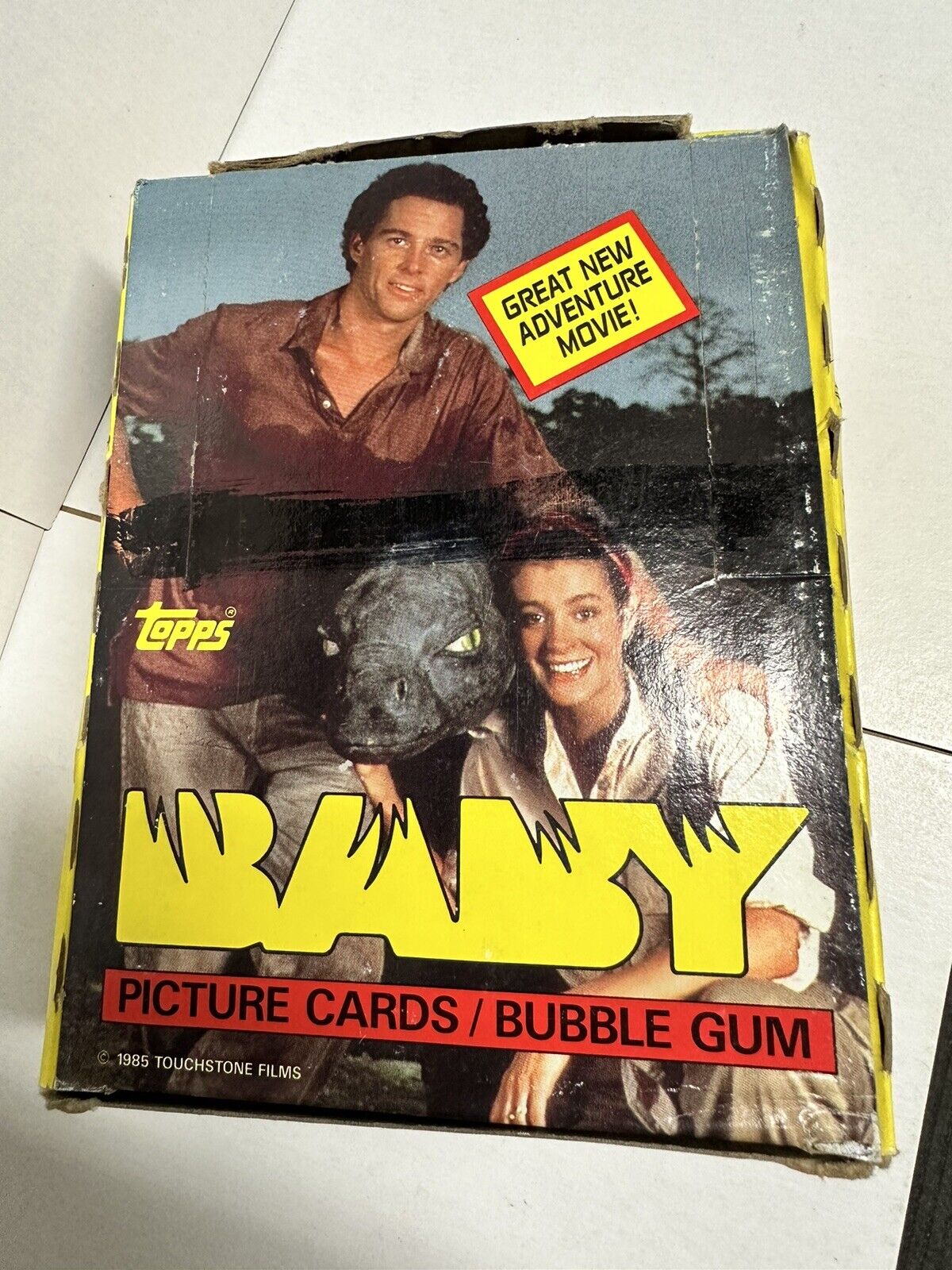 1985 Topps Baby movie cards 36 packs box