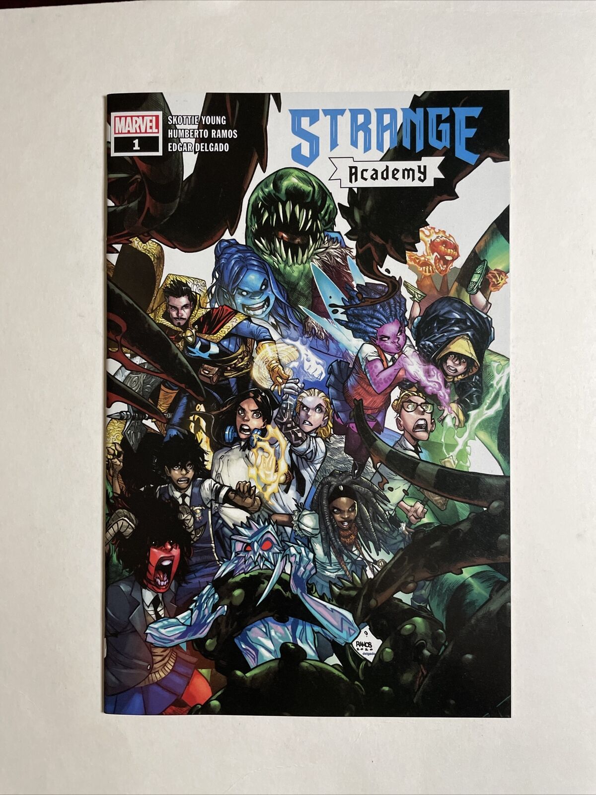 Strange Academy #1 (2021) 9.4 NM Marvel Key Issue Walmart Blue Variant Exclusive