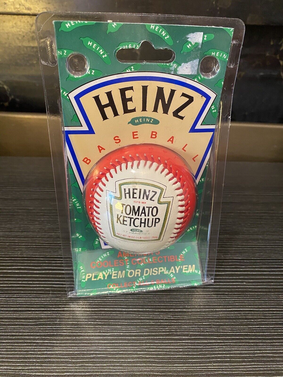 1998 Heinz Tomato Ketchup Collectible Baseball