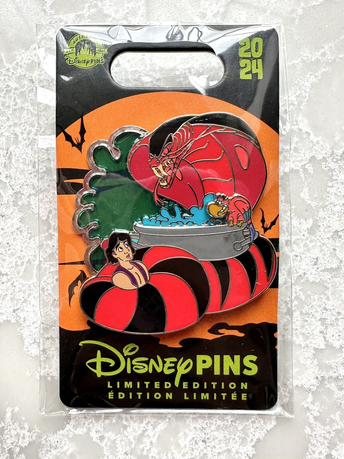 Disney Parks Pin Aladdin Jafar Snake Limited Edition Unreleased ARTIST PROOF