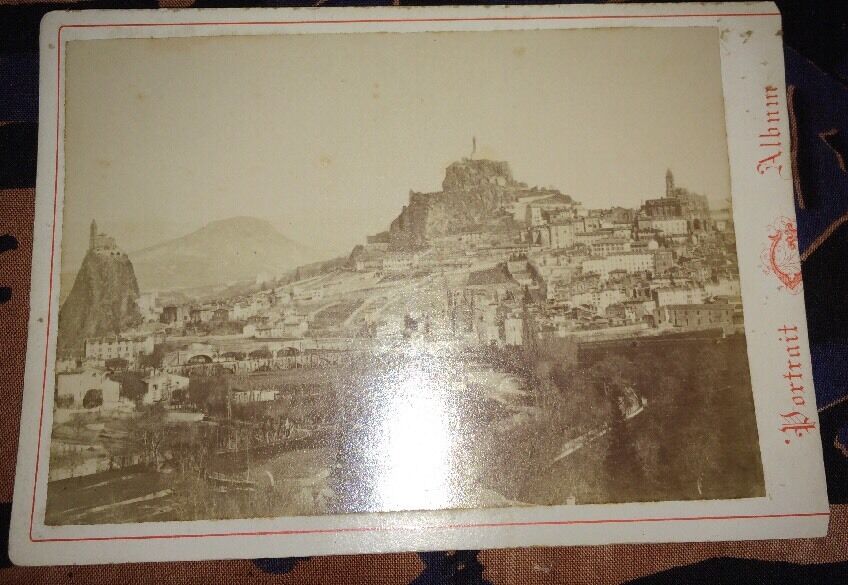 PUY DE DÔME.Photography General View of the PUY circa 1880.