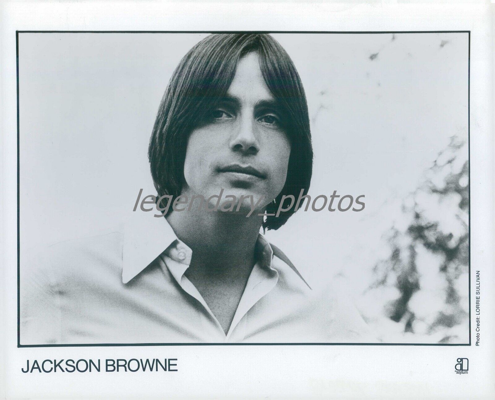 1978 Portrait of Singer Songwriter Jackson Browne Original News Service Photo
