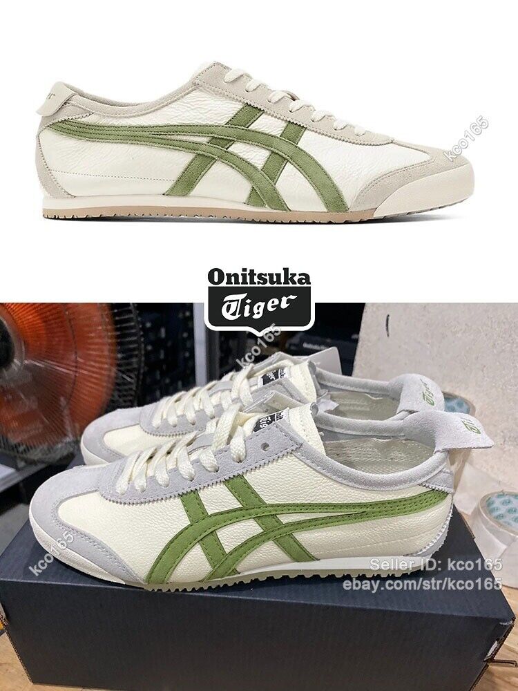 Onitsuka Tiger MEXICO 66 Sneakers Timeless Style Birch/Cactus Green 1183B391-202