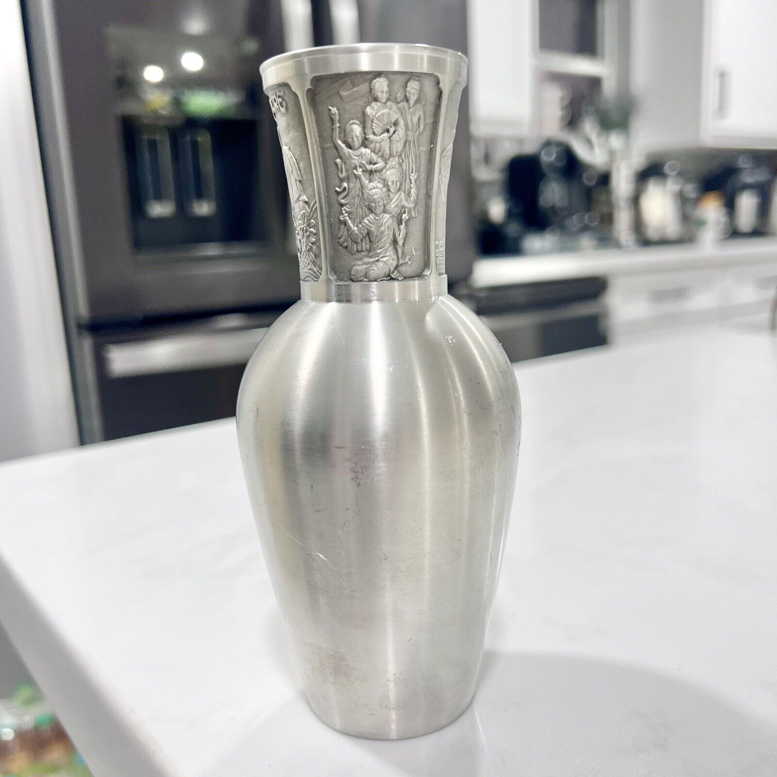 Vintage Selangor Pewter 6” Vase / Chalice