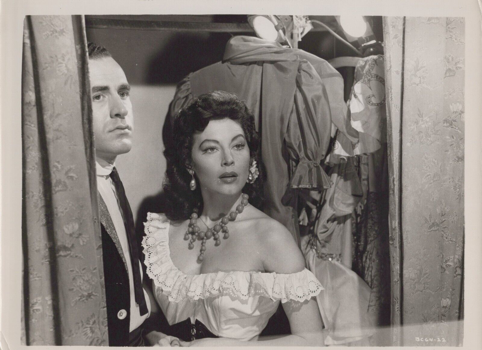 Ava Gardner + Joseph L. Mankiewicz in The Barefoot Contessa (1954) Photo K 482