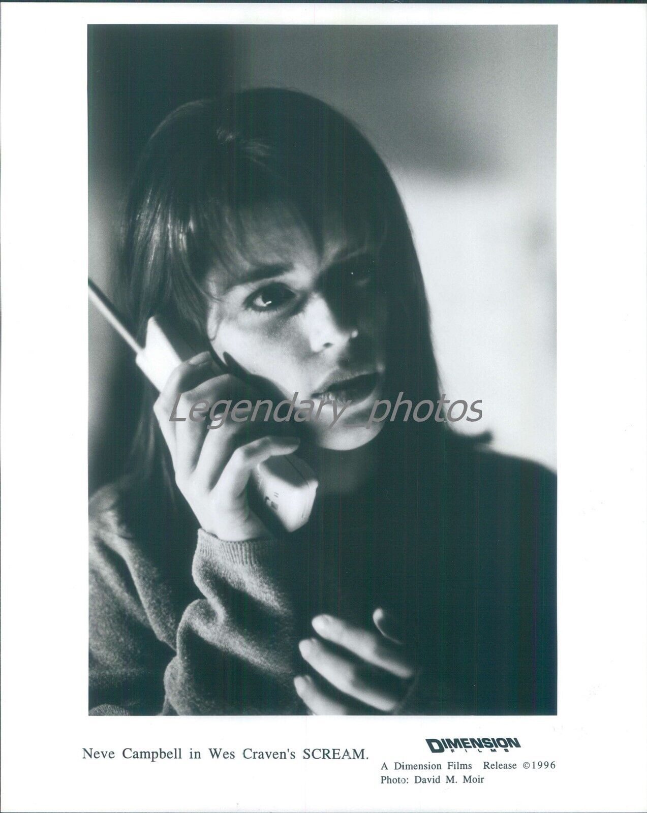 1996 Actress Neve Campbell in Scream Original News Service Photo