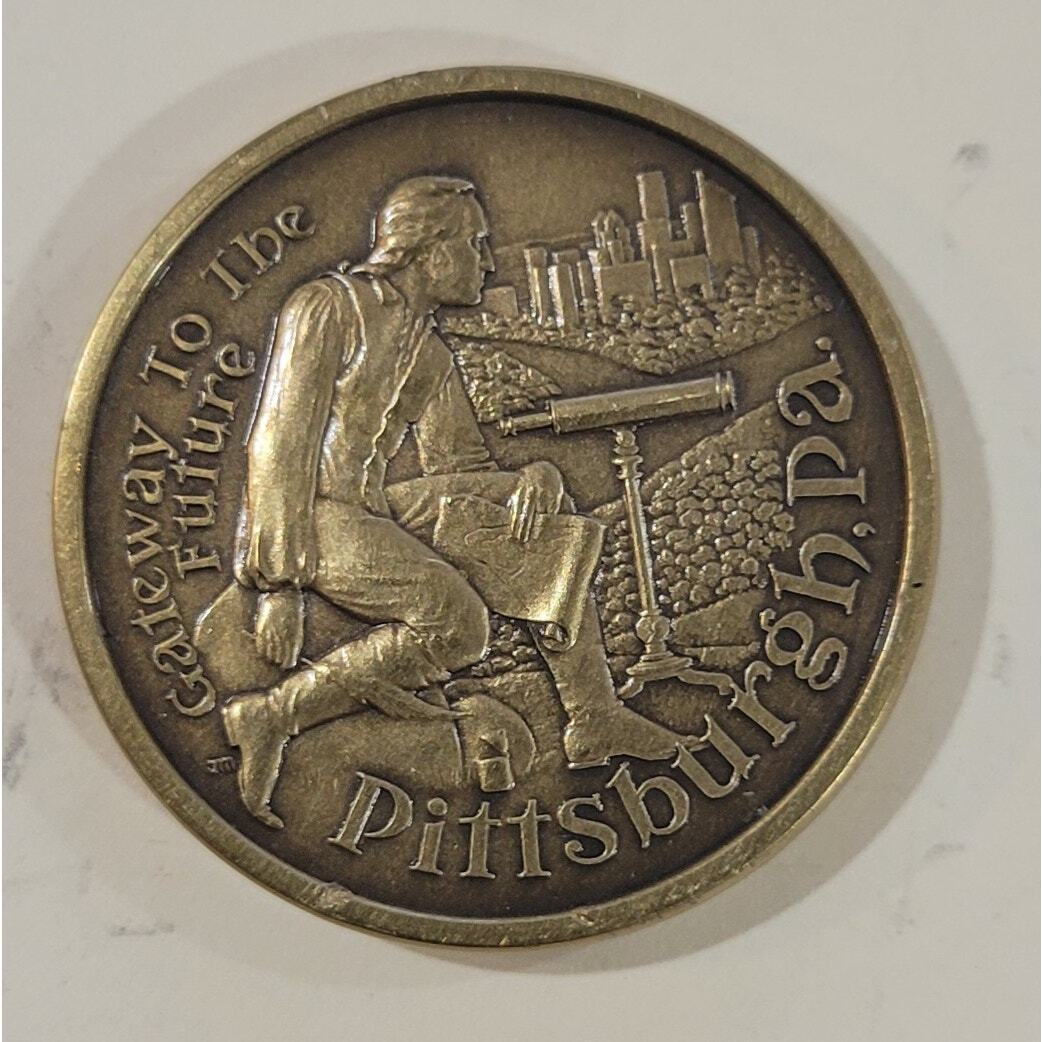 Pittsburgh Gateway to the Future Bronze Medallion. American Numismatic Society.