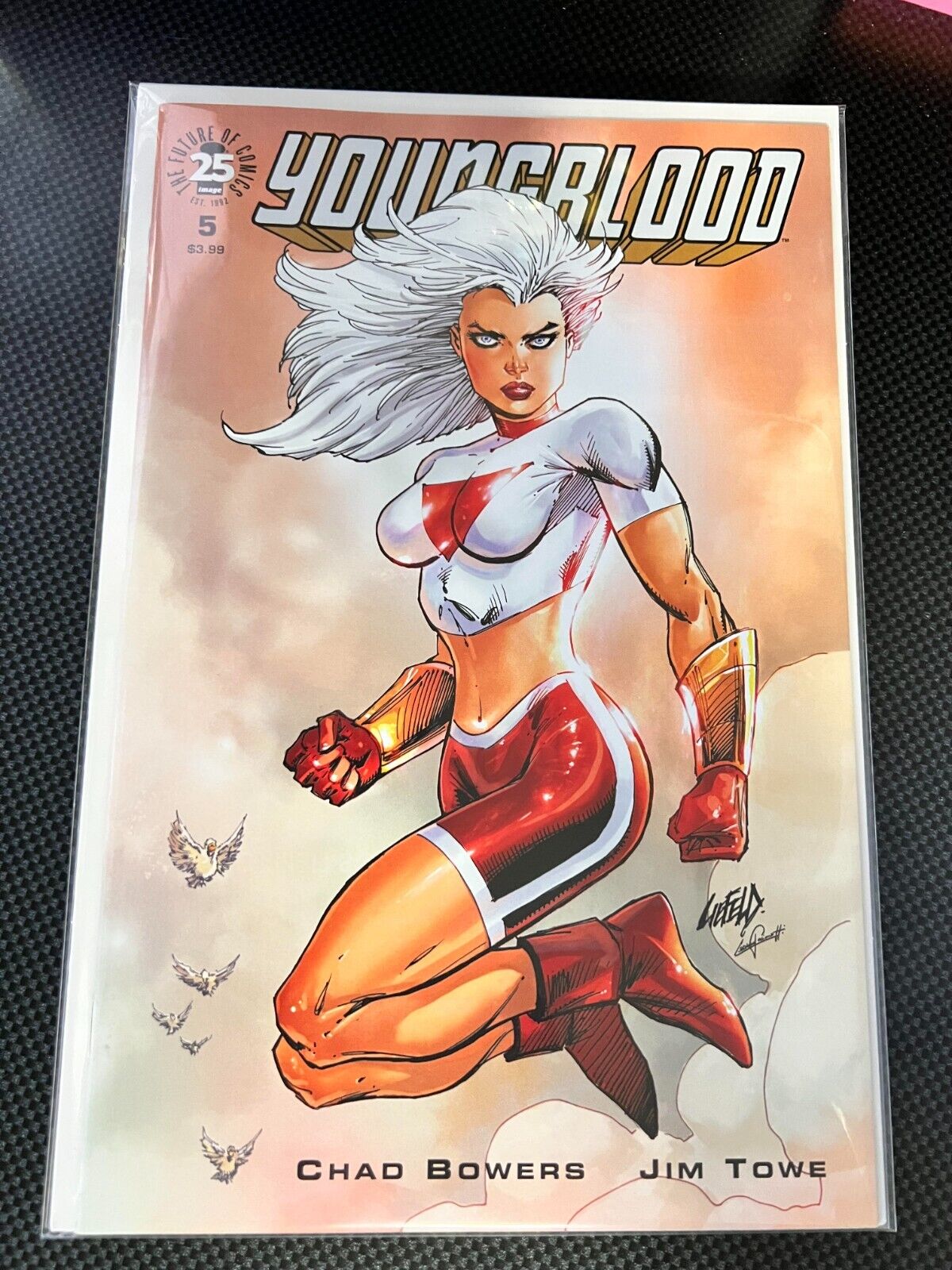 Youngblood #5 Rob Liefeld Cover B Variant Image Comics 2017 Bowers & Towe NEW