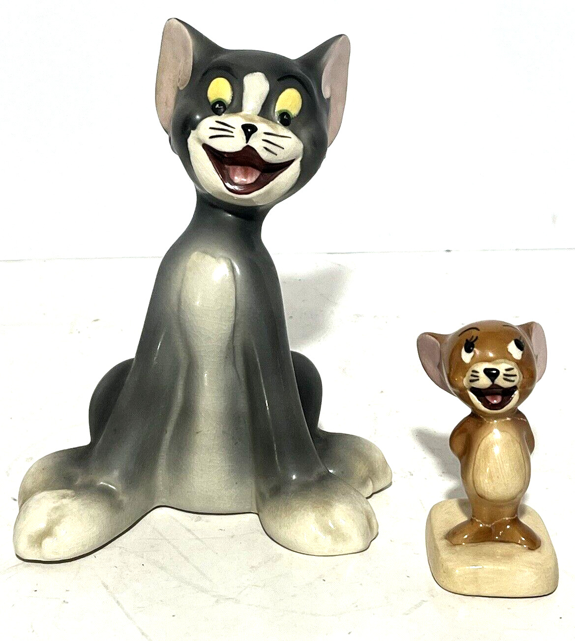 Vintage Warner Bros Looney Tunes Tom cat Jerry Mouse figurine large Coventry