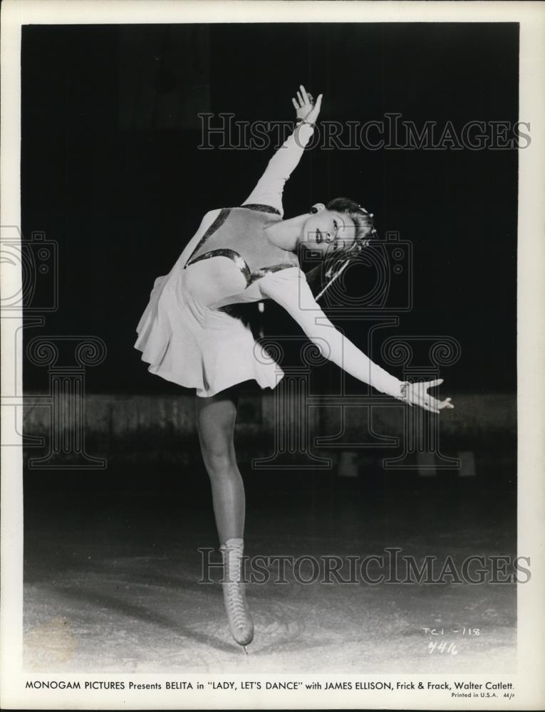 1944 Press Photo Belita in Lady Let\'s Dance - cvp78976