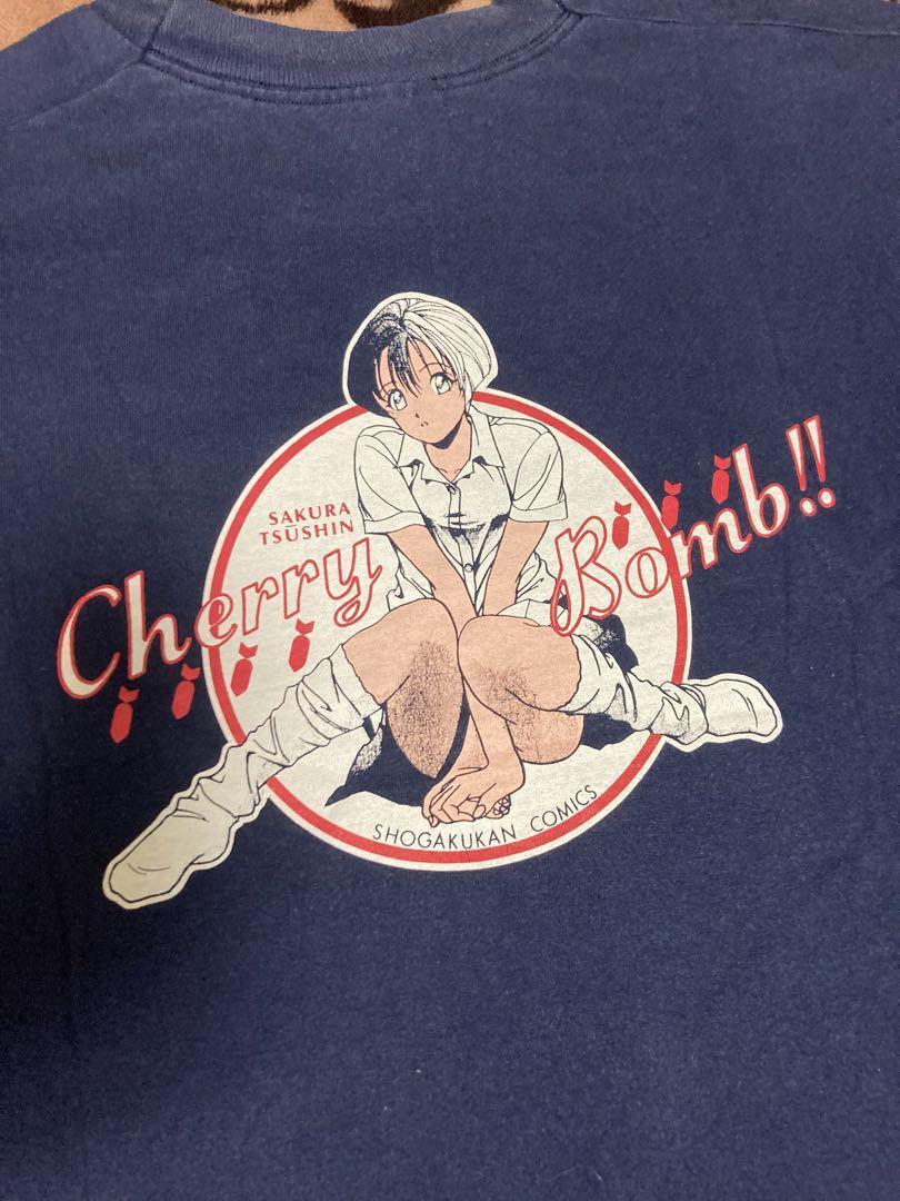 Rare Item Cherry Bomb Xl Vintage Anime T-Shirt japan