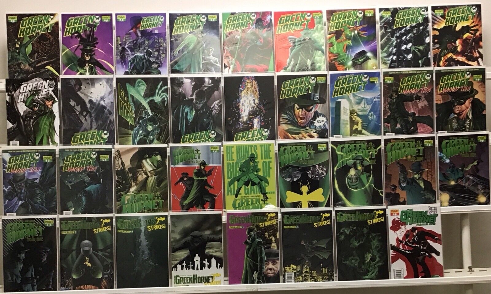 Dynamite Comics The Green Hornet Comic Book Lot Of 35