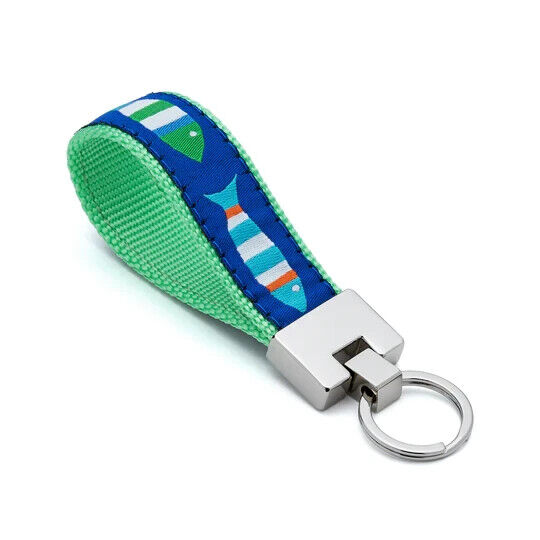NEW Funky Fish Key Ring by Up Country - USA - Matching Collars/Leads Available