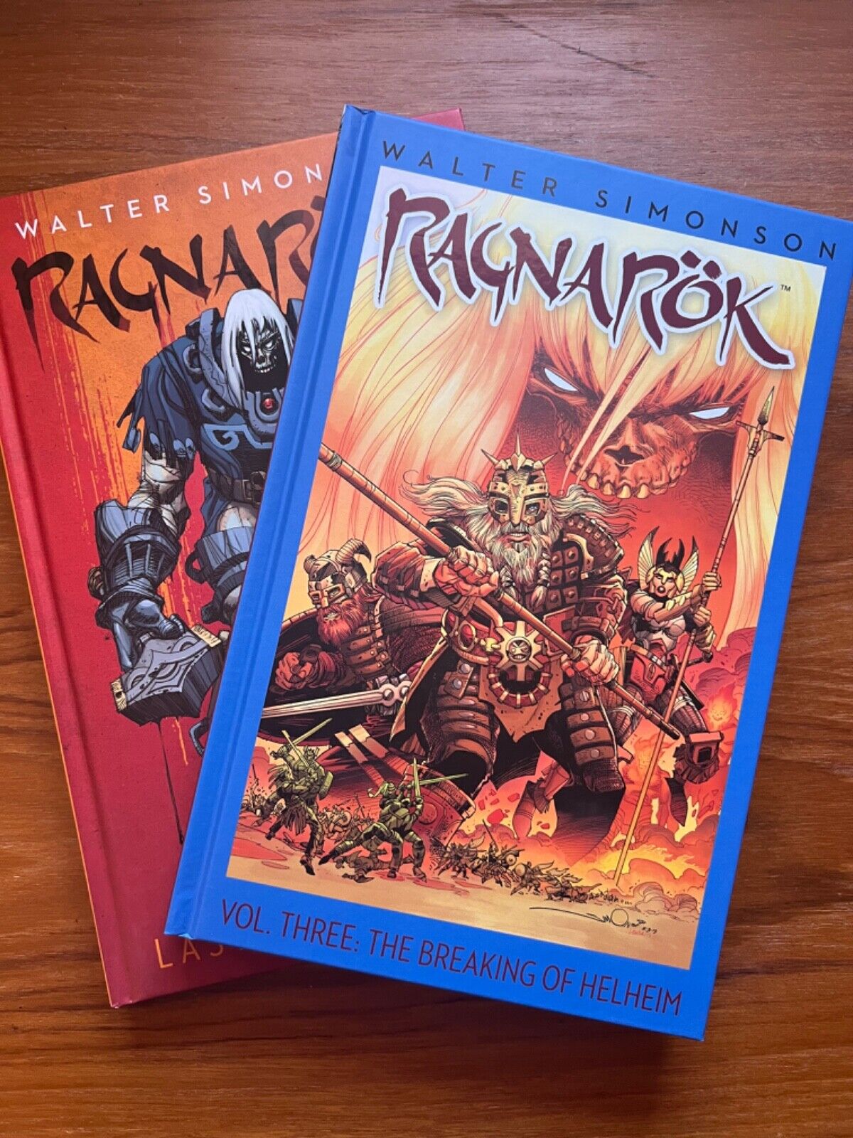 IDW Walter Simonson RAGNAROK - 2 HC Vol. 1 & 3 Last God, Breaking Helheim Thor
