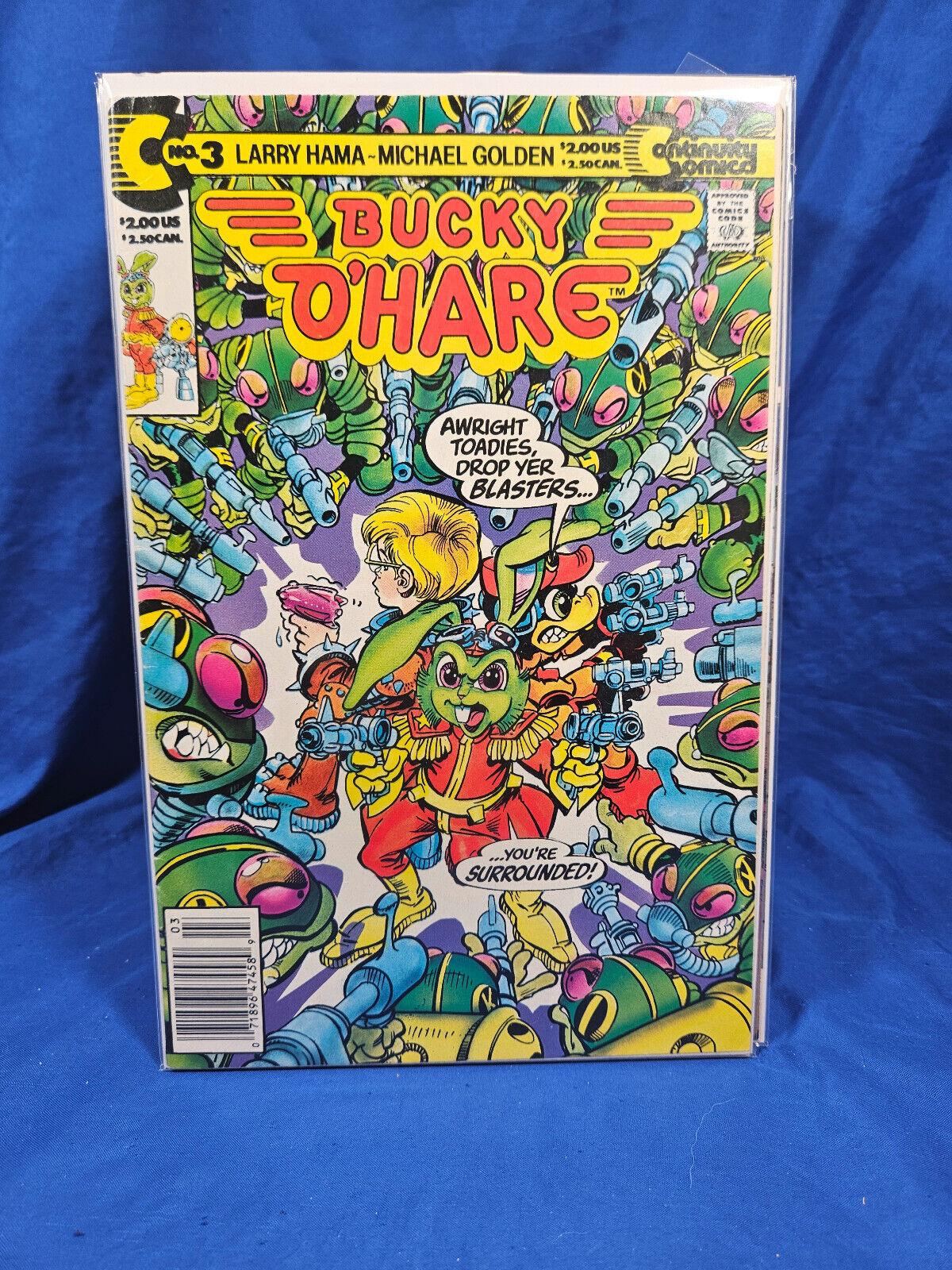 Bucky O'Hare #3 (1991, Continuity Comics) Comic Book FN/VF 7.0