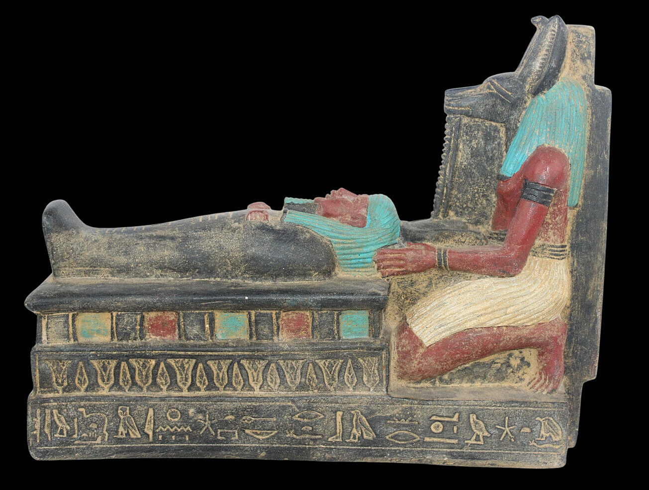 RARE ANCIENT EGYPTIAN ANTIQUE ANUBIS Royal Mummy Tomb Protector (EGYCOM)