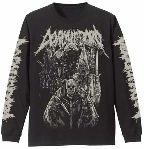 Dorohedoro Original Edition Devil\'s Sleeve Rib Long Sleeve T-shirt BLACK L size