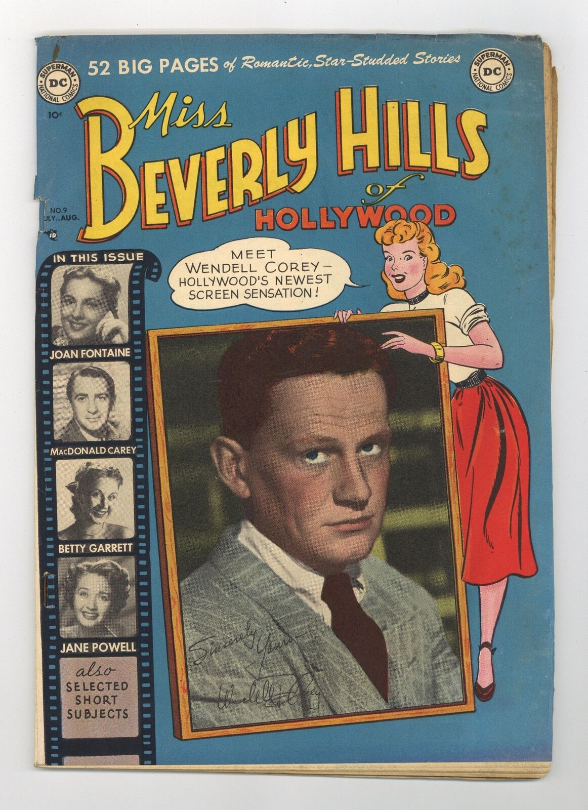 Miss Beverly Hills of Hollywood #9 GD/VG 3.0 1950