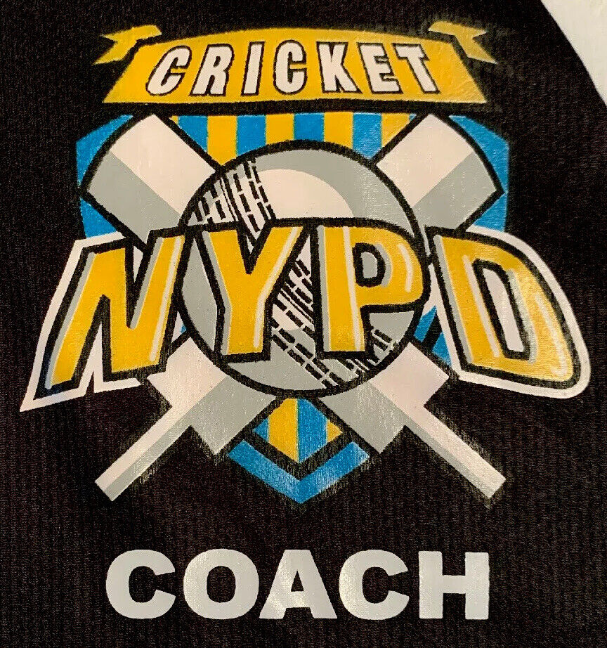NYPD New York City Police Department T-Shirt Sz 2XL Cricket Team Lotto Sport New