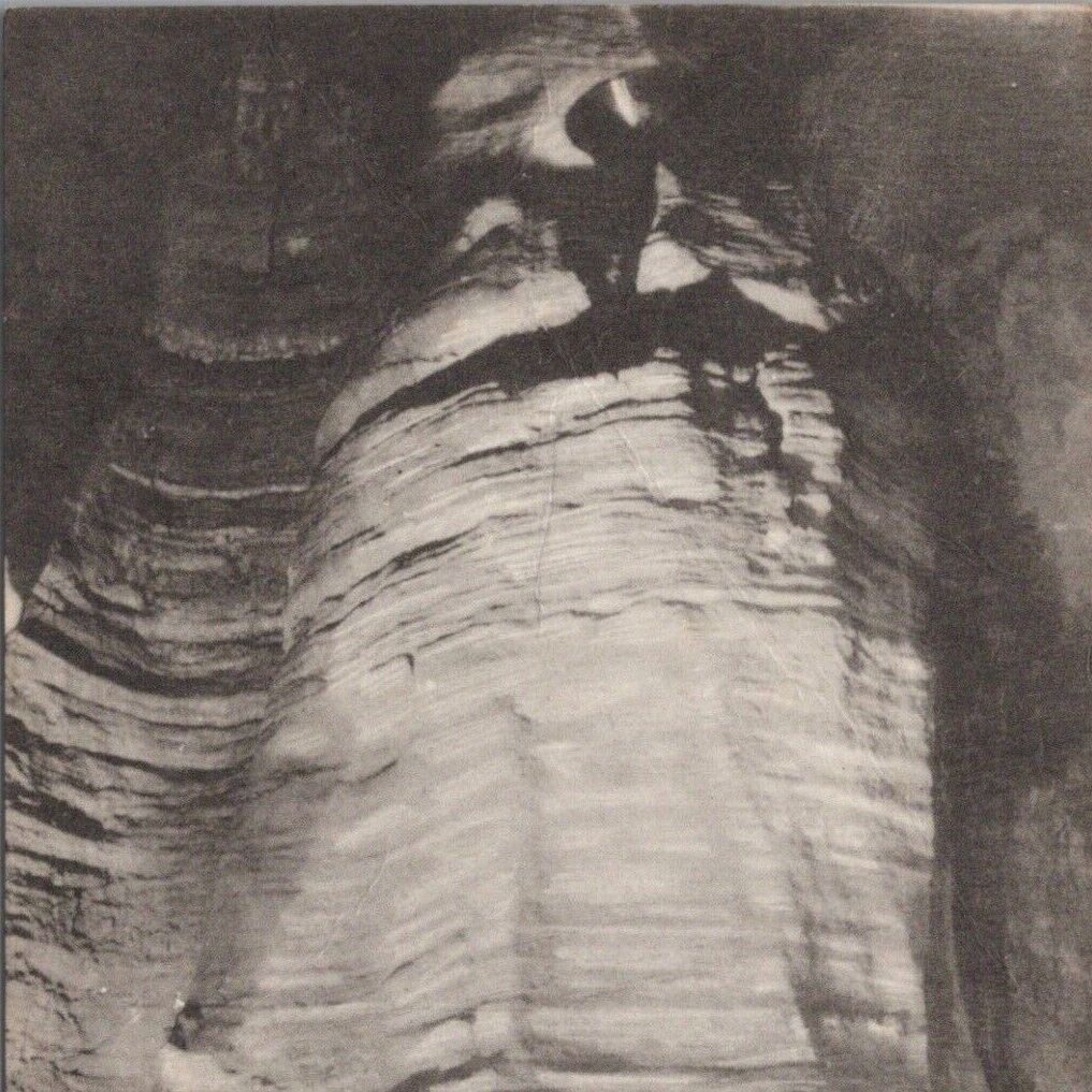 Vintage 1920s The Liberty Bell Secret Caverns Howes Cave New York Postcard
