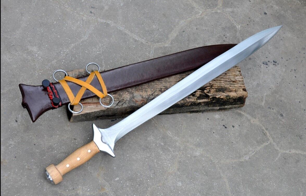 21 inches Greek Xiphos Sword-Viking sword-battle ready tactical, Hunting,sword