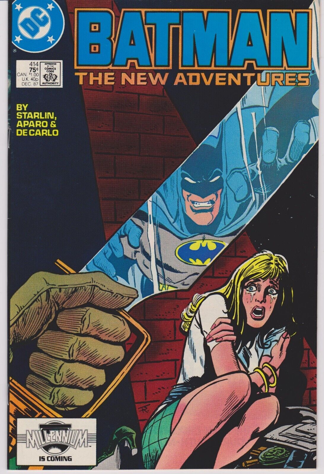 Batman #414 DC Comics 1987 NM