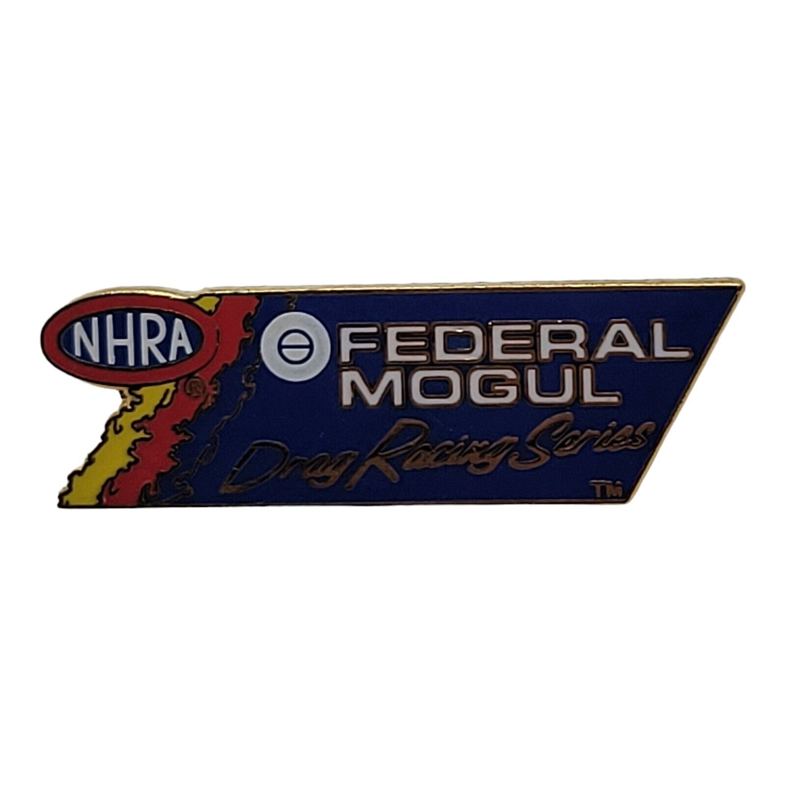 NHRA Federal Mogul Drag Racing Series Pin - National Hot Rod Association