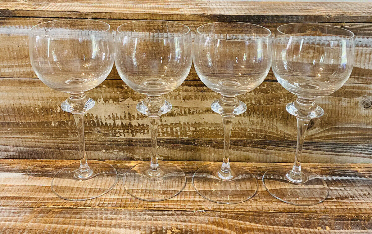 Set of 4 Vintage 1979 Peill Alexa Claret Wine Glasses 7160624 8.5\